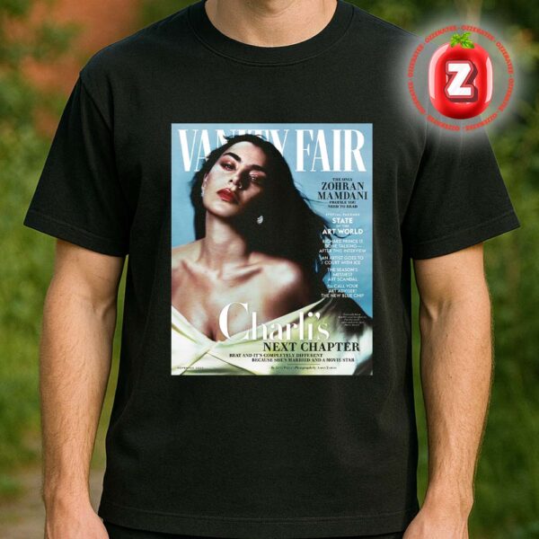 Charli XCX Vanity Fair Cover November 2025 The Next Chapter Unisex T-Shirt