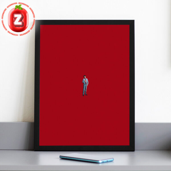 Charlie Puth Whatever’s Clever Album Cover 2024 Minimal Red Art Concept Home Decor Poster Canvas