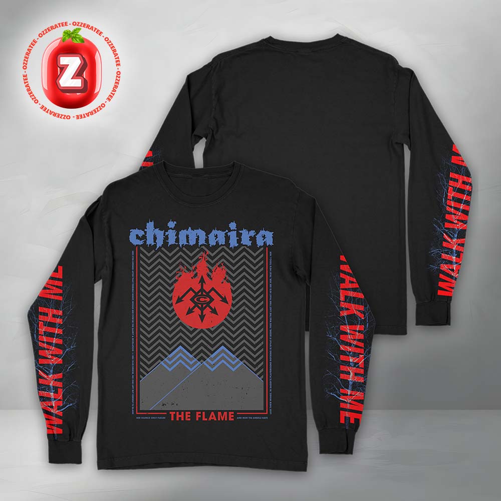 Chimaira At The Movies Collection The Flame All Over Print Long Sleeve Chimaira At The Movies Collection The Flame All Over Print Long Sleeve