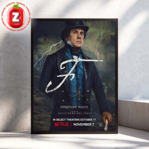 Christoph Waltz The New Age of Frankenstein 2025 by Guillermo del Toro Victorian Era Thriller Netflix Home Decor Poster Canvas