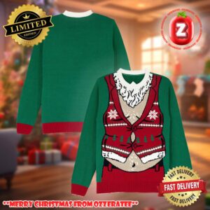 Chubby Santa Claus 2025 Ugly Christmas Sweater