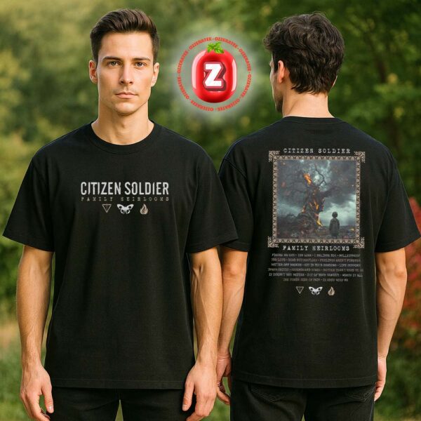 Citizen Soldier Family Heirlooms Limited Edition Two Sides Unisex T-Shirt