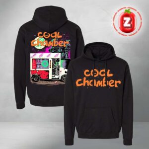 Coal Chamber Horror Ice Cream Truck Merch 2025 Dark Gothic Metal Artwork By Josh Beamish Two Sides Unisex Hoodie