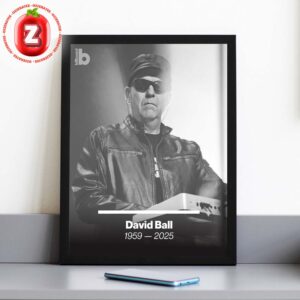 Dave Ball Memorial Poster Honoring The Soft Cell Co Founder 1959 To 2025 Home Decor Poster Canvas Dave Ball Memorial Poster Honoring The Soft Cell Co Founder 1959 To 2025 Home Decor Poster Canvas