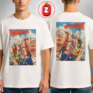 David Byrne Who Is The Sky Tour Poster At The Auditorium Theatre In Chicago IL On October 28 To November 1 2025 Two Sides Unisex T-Shirt David Byrne Who Is The Sky Tour Poster At The Auditorium Theatre In Chicago IL On October 28 To November 1 2025 Two Sides Unisex T-Shirt