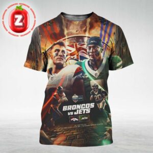 Denver Broncos vs New York Jets NFL London Game 2025 Week 6 Tottenham Hotspur Stadium Matchday All Over Print Shirt