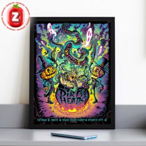 Dirty Heads Halloween Poster At Ocean Casino Resort In Atlantic City NJ On October 31 2025 Home Decor Poster Canvas