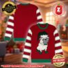 Deer Pong Interactive Santa Claus 2025 Ugly Christmas Sweater