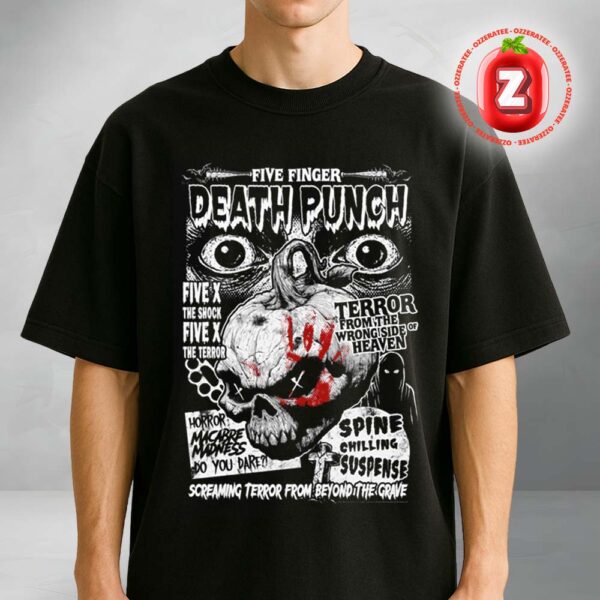 Five Finger Death Punch Five X the Terror Unisex T-Shirt