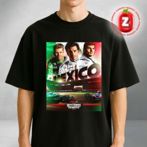 Formula 1 Mexico Grand Prix 2025 Poster At Autódromo Hermanos Rodríguez In Mexico City F1 Unisex T-Shirt