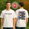 Queens Of The Stone Age Alive In The Catacombs Tour Poster At Teatro Lirico Giorgio Gaber In Milan Italy On October 18 2025 Gothic Skull Two Sides Unisex T-Shirt