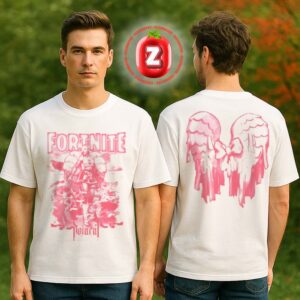 Fortnite x Doja Cat Merch Official Agora Hills 2025 Two Sides Unisex T-Shirt