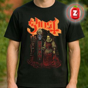 Ghost Skeleton PAPA I and Elizabeth Opus Eponymous 15th Anniversary Unisex T-Shirt