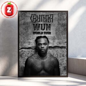 Gunna Wun World Tour On November 2025 To July 2026 Poster Tour Dates The Last Wun Album North America Africa Australia Europe Concert Home Decor Poster Canvas