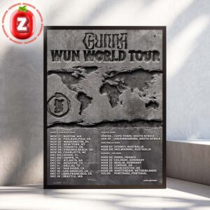 Gunna Wun World Tour On November 2025 To July 2026 Tour Dates Home Decor Poster Canvas