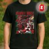 Drake Maye New England Patriots 2025 NFL Season Highlights Poster Football Artwork Unisex T-Shirt