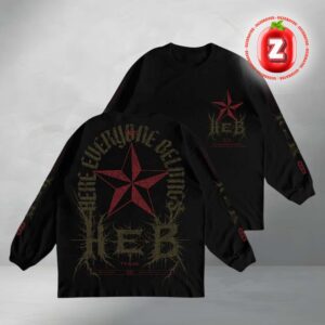 HEB x Connor Dwyer Wheels On Metal Charity HAAM Benefit 2025 For Austin Musicians HAAM All Over Print Sweatshirt