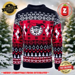 Harley Quinn Home For The Harley Days Ugly Christmas Sweater 2025