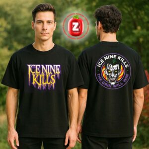 Ice Nine Kills Psycho Only Grin Will Win The Laugh Track Two Sides Unisex T-Shirt