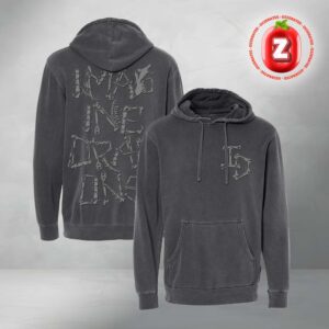 Imagine Dragon Bones Letter All Over Print Hoodie