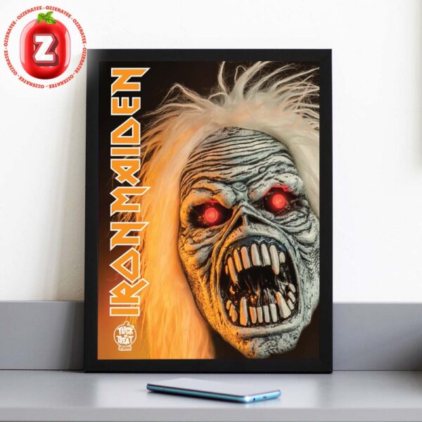 Iron Maiden Killers Eddie Mask Poster Trick Or Treat Studios Halloween 2025 Home Decor Poster Canvas