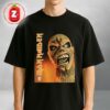 Iron Maiden Mummified Eddie Mask Poster Trick Or Treat Studios Halloween 2025 Unisex T-Shirt
