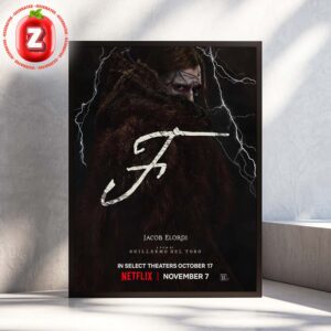 Jacob Elordi The Monster Within 2025 by Guillermo del Toro Dark Fantasy Horror Netflix Movie Home Decor Poster Canvas