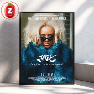 Jade Thirlwall Music Poster At Worldwide Release In Global Cities On 2025 Angel Of My Dreams Album Promo Artwork Home Decor Poster Canvas