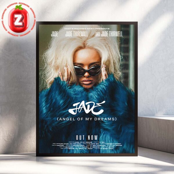 Jade Thirlwall Music Poster At Worldwide Release In Global Cities On 2025 Angel Of My Dreams Album Promo Artwork Home Decor Poster Canvas