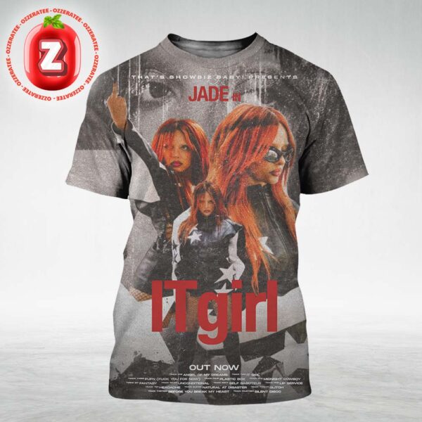 Jade Thirlwall Music Poster At Worldwide Release In Global Cities On 2025 ITgirl Album Promo Artwork All Over Print Shirt