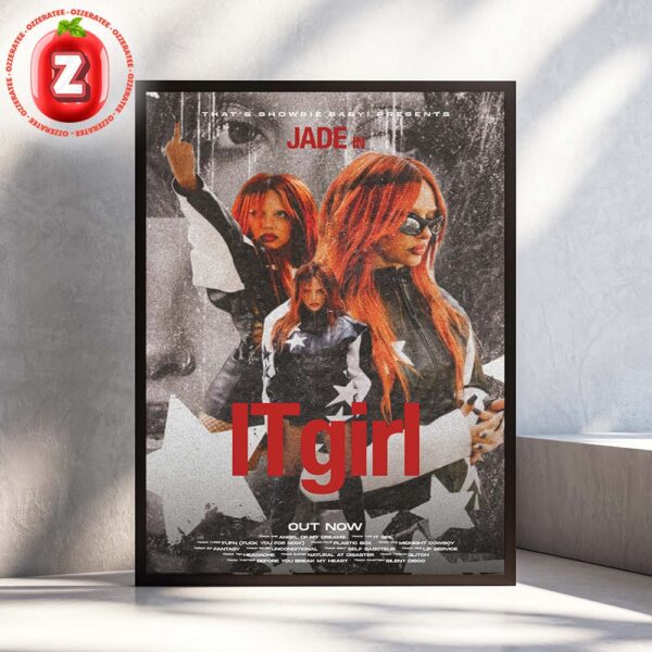 Jade Thirlwall Music Poster At Worldwide Release In Global Cities On 2025 ITgirl Album Promo Artwork Home Decor Poster Canvas