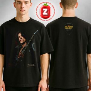 Joe Perry Portrait Two Sides Unisex T-Shirt