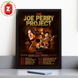 Joe Perry Project Tour Poster In North America 2025 Aerosmith Collaboration Classic Rock Artwork Home Decor Poster Canvas Joe Perry Project Tour Poster In North America 2025 Aerosmith Collaboration Classic Rock Artwork Home Decor Poster Canvas