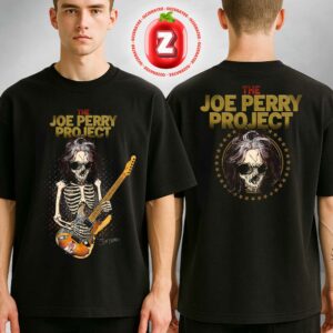Joe Perry TJPP Skeleton Two Sides Unisex T-Shirt