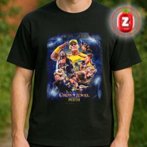 John Cena vs AJ Styles – WWE Crown Jewel In Perth On October 11 2025 Wrestling Showdown Unisex T-Shirt