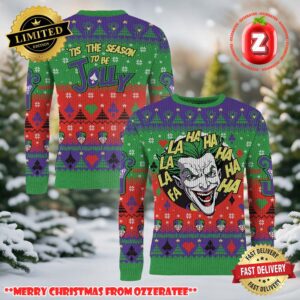 Joker Have A Jolly Joker Christmas Ugly Christmas Sweater 2025