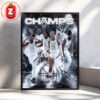 Las Vegas Aces 3x Champions 2025 WNBA Basketball Finals Sports Illustrated Artwork Home Decor Poster Canvas
