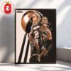Las Vegas Aces 3x Champion 4x MVP 2025 WNBA Basketball Throne Artwork Home Decor Poster Canvas