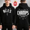 Las Vegas Aces Nike Black 2025 WNBA Finals Champions Locker Room Authentic Unisex T-Shirt