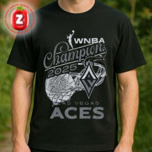 Las Vegas Aces Win WNBA 2025 Championship For The Third Time In A Row Unisex T-Shirt