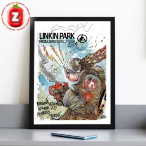 Linkin Park From Zero Tour Poster At Distrito Verde In Bogota DC On October 25 2025 From Zero World Tour Home Decor Poster Canvas Linkin Park From Zero Tour Poster At Distrito Verde In Bogota DC On October 25 2025 From Zero World Tour Home Decor Poster Canvas