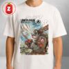 Iron Maiden Tour Poster With Megadeth And Anthrax At Multiple Venues Across North America On August To September 2026 Run For Your Lives Two Sides Unisex Tee Iron Maiden Tour Poster With Megadeth And Anthrax At Multiple Venues Across North America On August To September 2026 Run For Your Lives Two Sides Unisex Tee