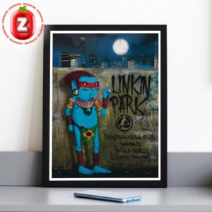 Linkin Park From Zero Tour Poster At Estadio Morumbi In Sao Paulo SP On November 8 2025 From Zero World Tour Graffiti Artwork Home Decor Poster Canvas Linkin Park From Zero Tour Poster At Estadio Morumbi In Sao Paulo SP On November 8 2025 From Zero World Tour Graffiti Artwork Home Decor Poster Canvas
