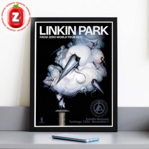 Linkin Park From Zero Tour Poster At Estadio Nacional In Santiago SA On November 2 2025 From Zero World Tour Home Decor Poster Canvas Linkin Park From Zero Tour Poster At Estadio Nacional In Santiago SA On November 2 2025 From Zero World Tour Home Decor Poster Canvas