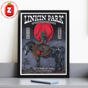 Linkin Park From Zero Tour Poster At Parque De La Ciudad In Buenos Aires AR On October 31 2025 From Zero World Tour Home Decor Poster Canvas Linkin Park From Zero Tour Poster At Parque De La Ciudad In Buenos Aires AR On October 31 2025 From Zero World Tour Home Decor Poster Canvas