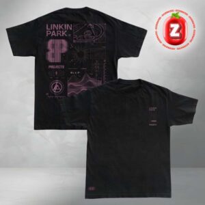 Linkin Park x Brooklyn Projects Black Graphic Tee 2025 Limited Edition Two Sides Unisex T-Shirt