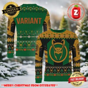 Loki The Christmas Variant Ugly Christmas Sweater 2025