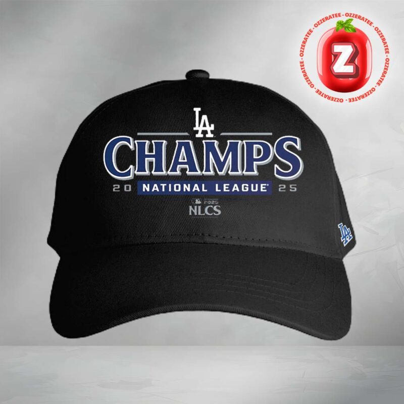 Los Angeles Dodgers 2025 National League Champions Bloop Single Roster Classic Cap Hat Snapback