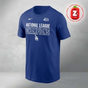Los Angeles Dodgers Nike 2025 National League Champions Unisex T-Shirt