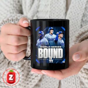 Los Angeles Dodgers Sweep Brewers Poster 2025 World Series Bound MLB Baseball Coffee Ceramic Mug
